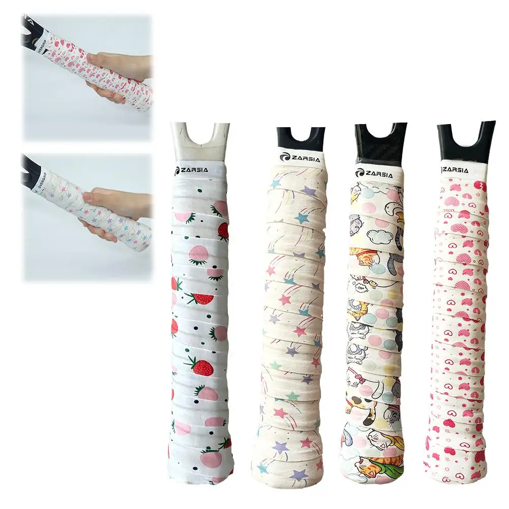 Breathable Anti-slip Sport Grip Tape Tennis Overgrips Badminton Tape Grips Sweatband Racket N0D4