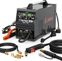 160A Mig Welder 110V/220V Dual Voltage 6 in 1 Stick Welder/Gas Mig/Gasless Flux Core Mig/Lift TIG/Spot Welding/Spool Gun 1
