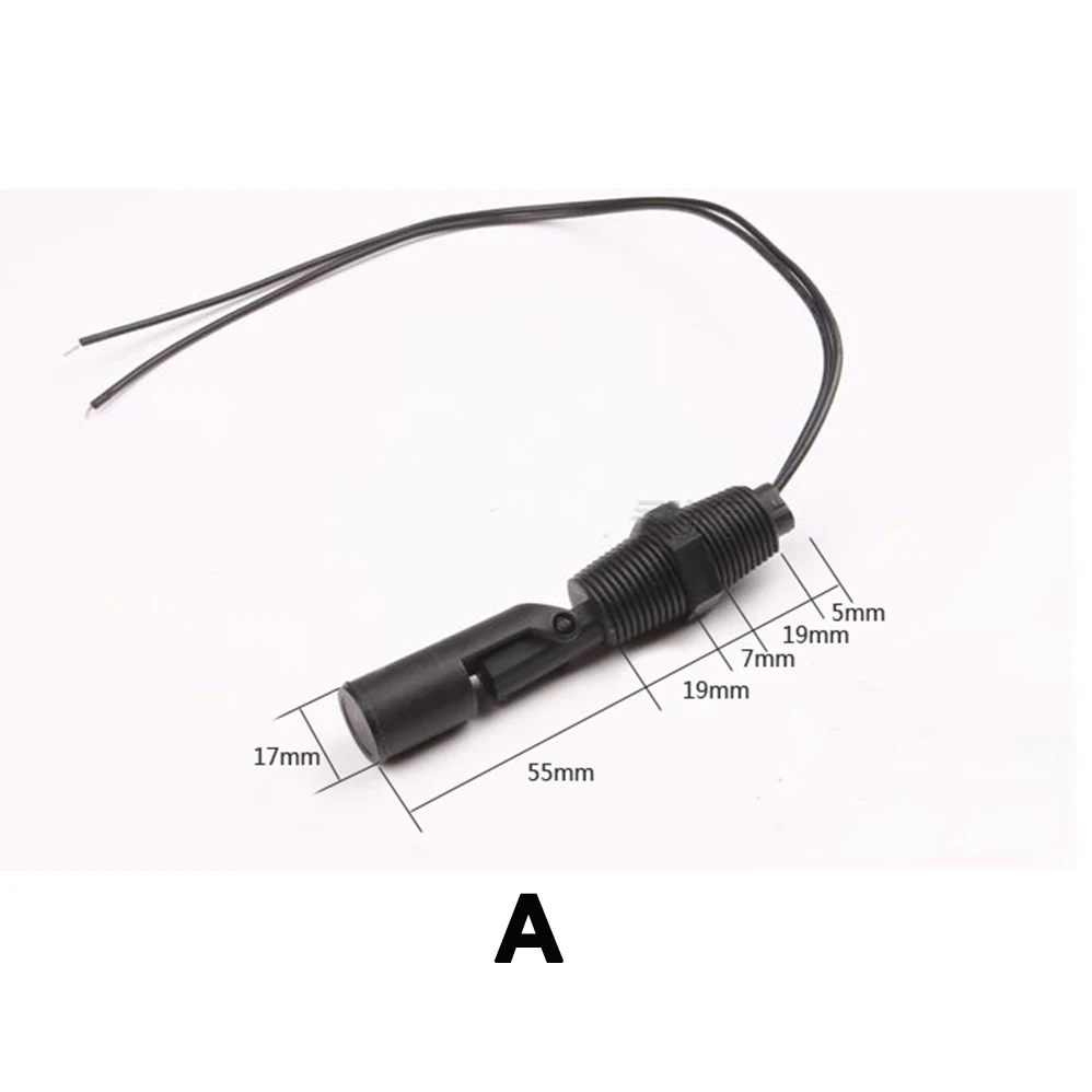 Dual Voltage Liquid Water Level Sensor Horizontal Float Switch