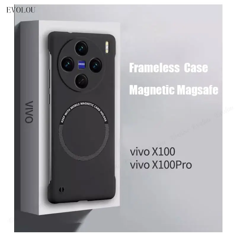 Magsafe Magnetic Frameless Shockproof Phone Case