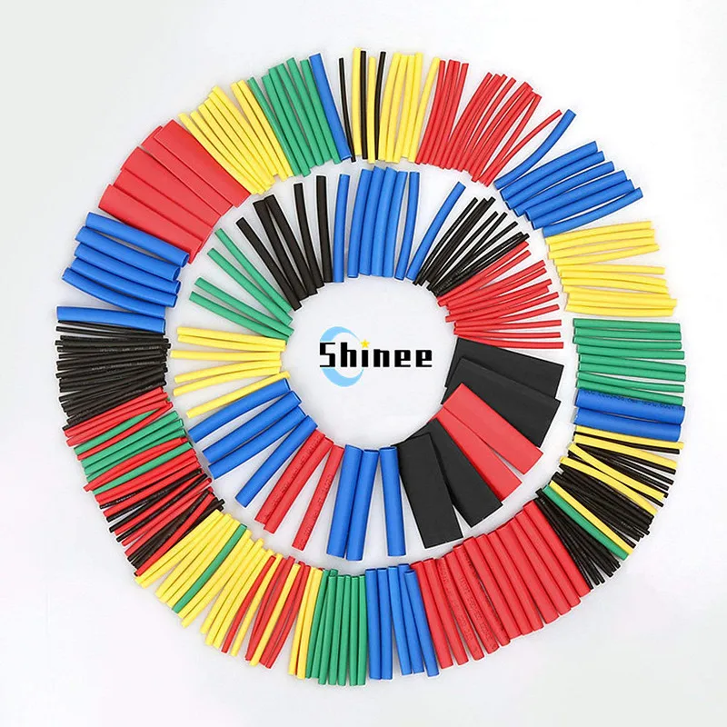 Heat shrink tubing heat shrink tube heat shrink tube kit heat shrink cable sleeve 127-780pcs heat-shrink tubing thermoresistant tube heat shrink wrapping kit electrical connection wire cable insulation sleeving