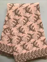 Purple African Swiss Voile Cotton Lace Fabric 2026 High Quality 5 Yard Embroidered Nigerian Lace Fabric Elegant Dress for Sewing