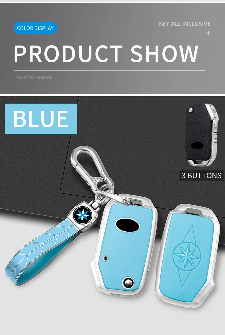 New Fashion Soft Tpu Flip Key Fob Cover Case Holder per Kia Sportage Cerato Forte 2019 2020 - Sefbc9c0c6aca4e6193e7d23df1c4fac0Y