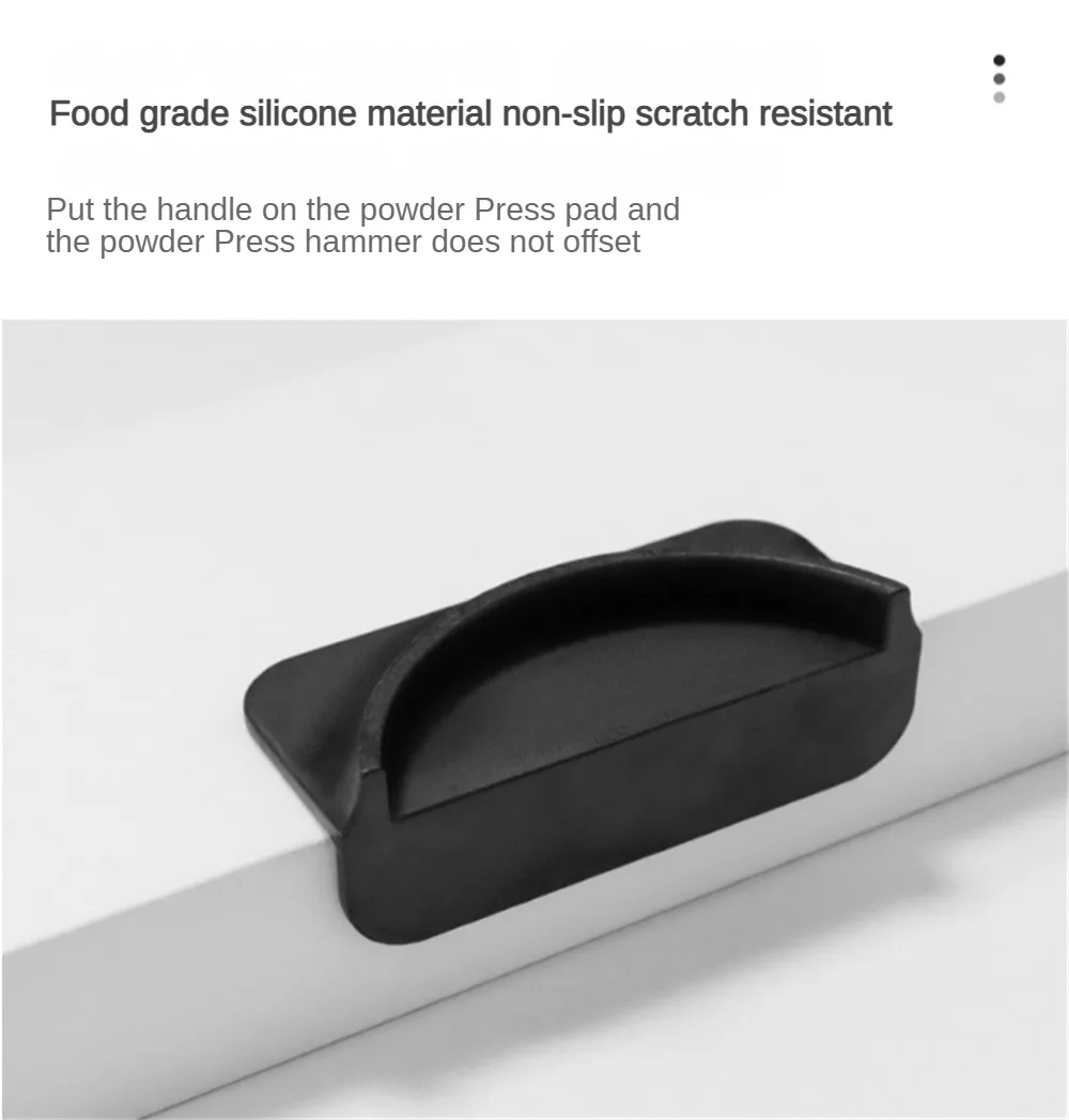 Description Picture 6 of itemUniversal Espresso Coffee Tampers Mat Station Press Tampering Holder Corner Mat Pad Silicone Coffeeware Tamping Barista WDT Tool