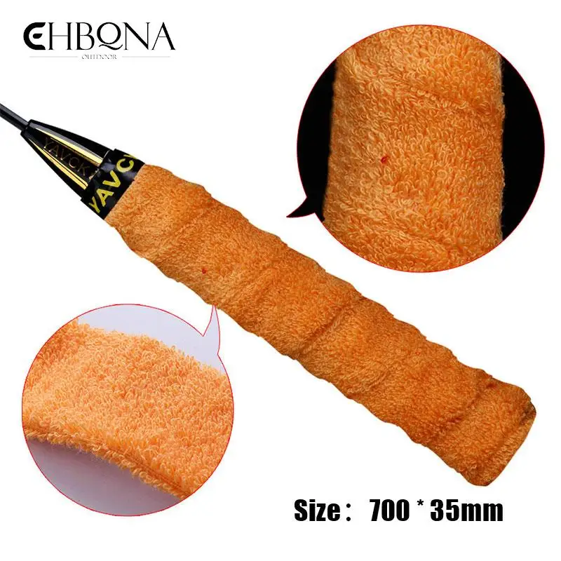 

1pc Anti-slip Towel Badminton Grip Self Adhesive Sweat Band Tennis Overgrip Wrap For Racket Fishing Rod Sport Tape