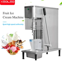 XEOLEO 750W Commercial Ice Cream Mixer Machine 80L/H Stainless Steel Swirl Drill Ice Cream Machine Frozen Fruits Yogurt Machine 1