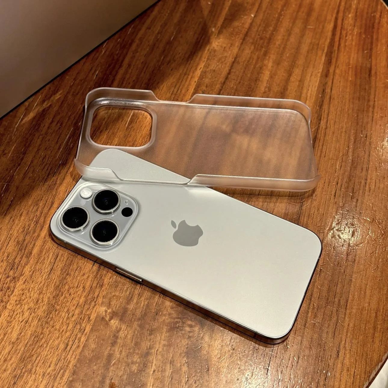 Ultra-Thin Matte Transparent Shockproof Frameless Phone Case with Heat Dissipation