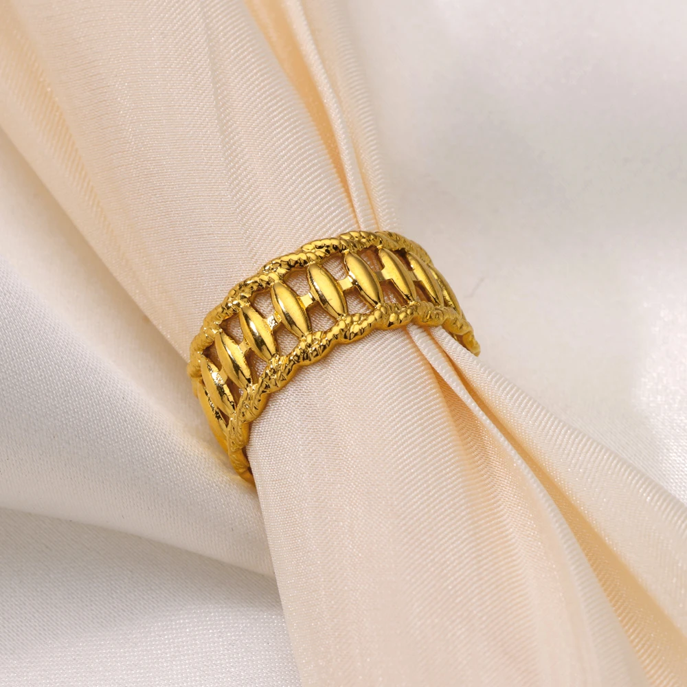 Hollow Double Stainless Steel Ring