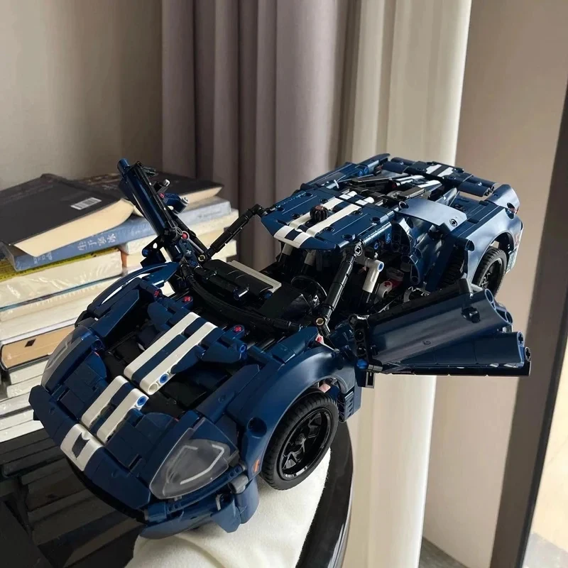 Technical Moc 42154 Technical Super Sports Car Building Blocks Set Model Racing Vehicle Assemble Bricks Toys For Kids Adult Gift 3