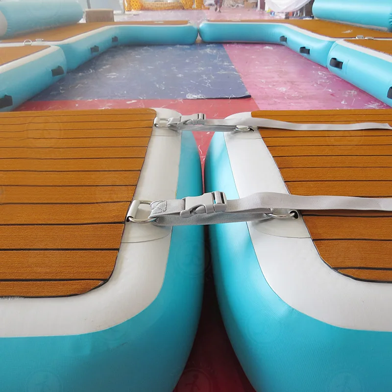 240Cm Floating Lounge Round Sofa Couch Inflatable Dock Platform For Super Yacht Water Fun  Adults 5