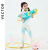 VECTOR Children's Swimsuit Sunscreen Swimsuit Bikini Breathable Split Suit Summer Beach Long-sleeved Swimsuit Can Be Split 2023 1