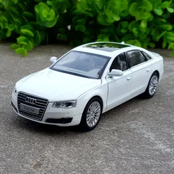 1:32 Luxury Alloy Diecast Toy Car with Sound and Light - Perfect Gift (White)