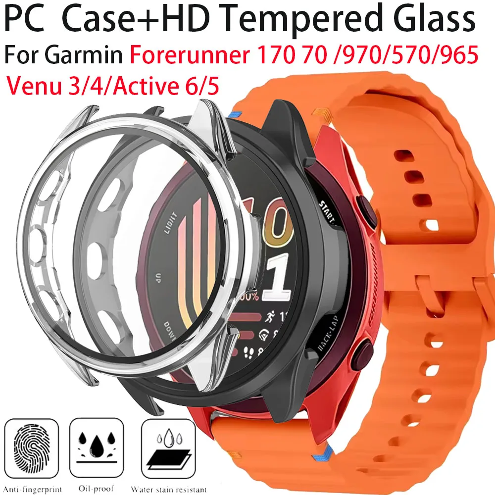Garmin Forerunner & Venu Tempered Glass Protective Screen Cover