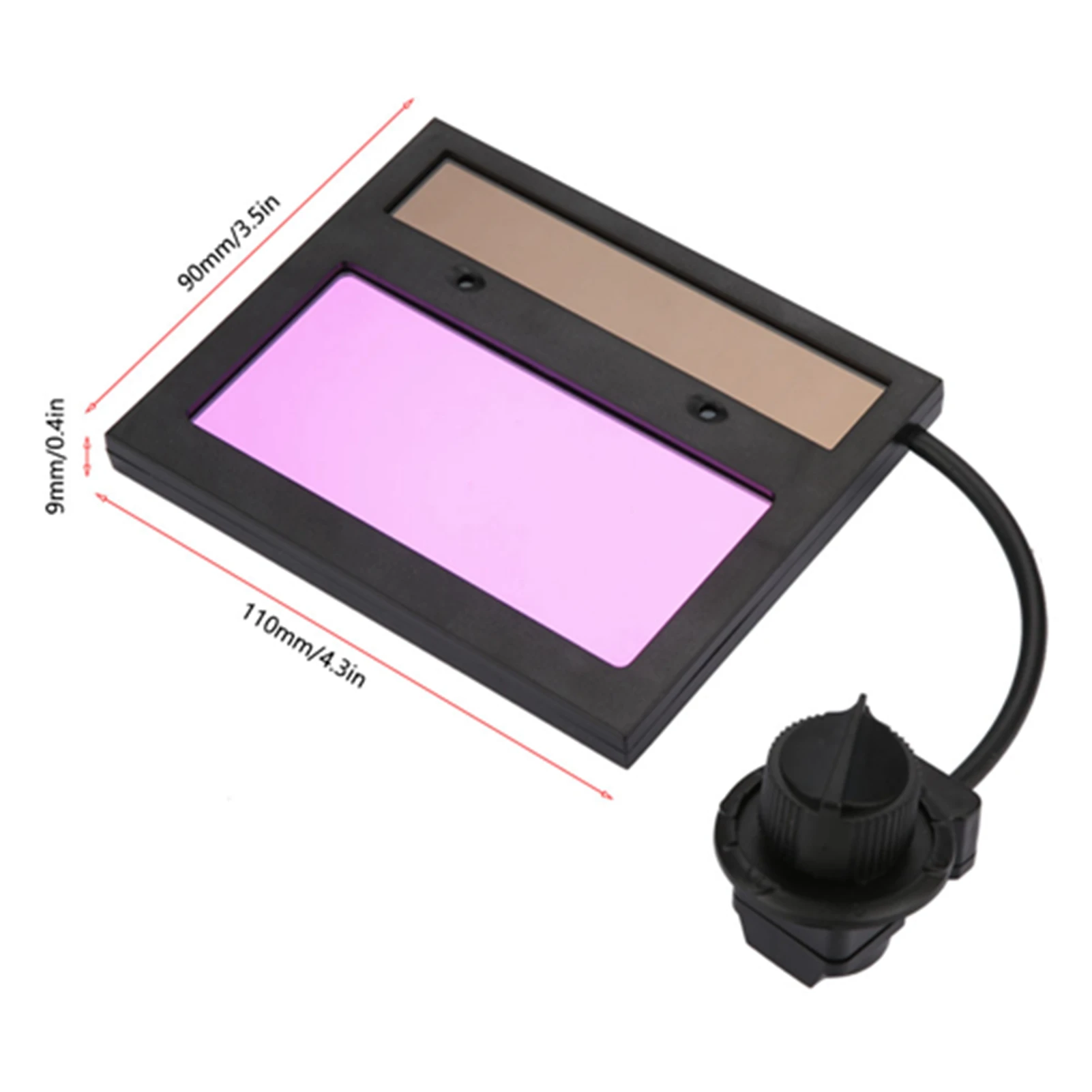 TX500C 110*90mm Solar Panel Welding Helmet Lens Welding Mask Auto Darkening Lens welding helmet lens