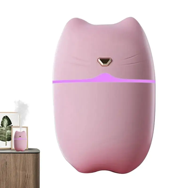 Portable Humidifier For Car Indoor Small Humidifier With Fine Mist Large Fog Capacity Aromatherapy Machine For Desktop Nursery