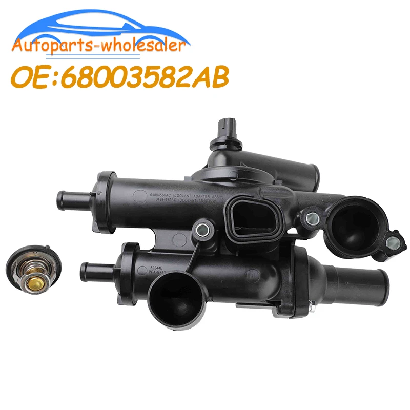 Coolant Thermostat Housing 68003582AB For Chrysler 200 2011-2014