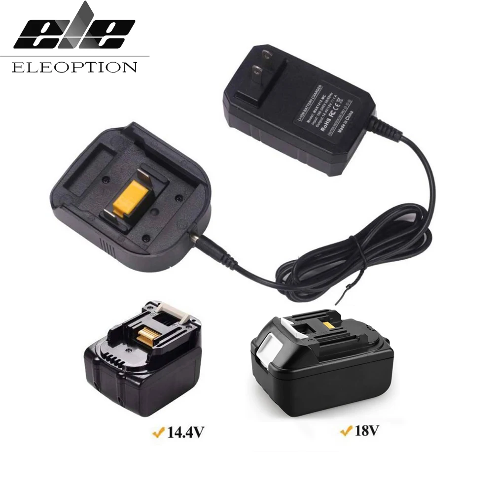 Battery Charger Battery Charger Adapter For Makita 14.4V 18V BL1415 BL1430 BL1815 BL1830 BL1840 BL1850 BL1860 BL1860B
