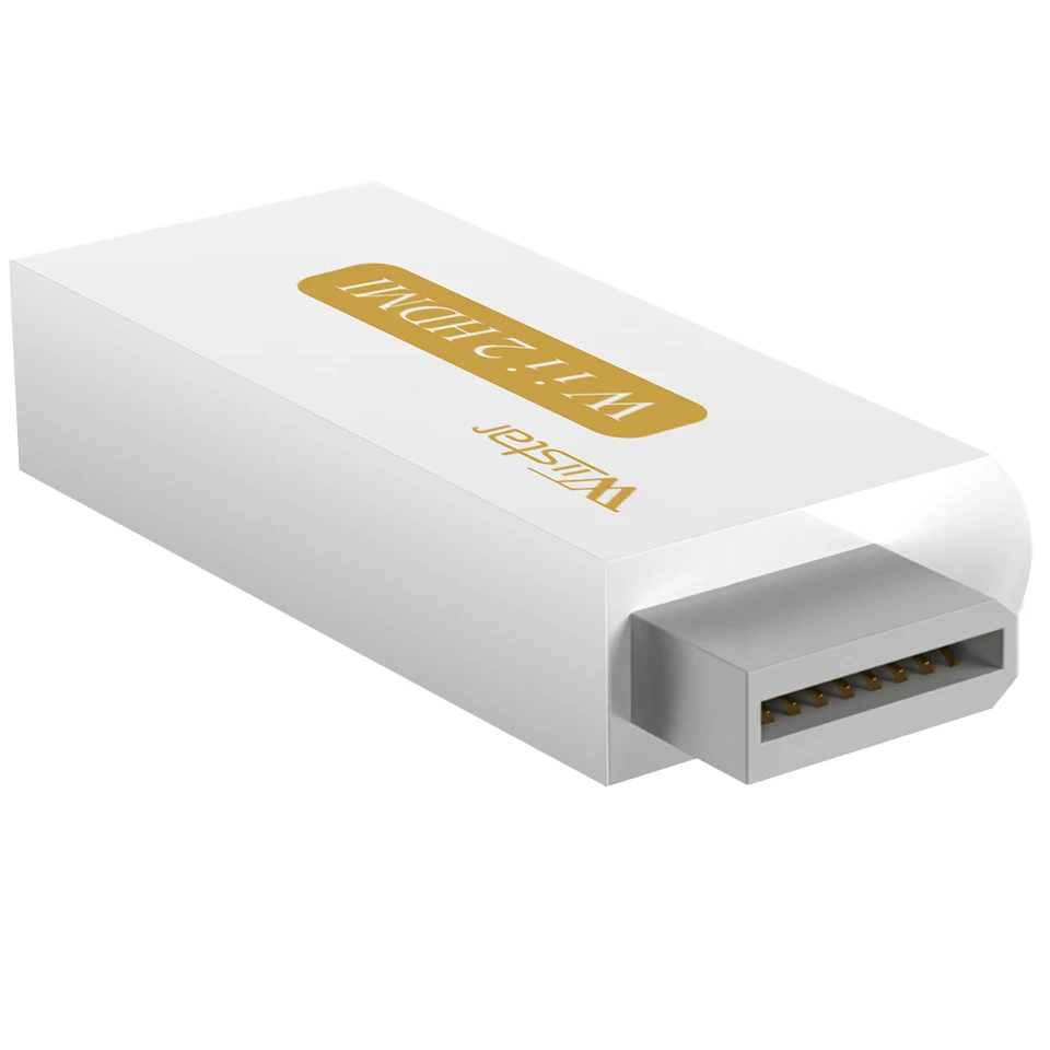 Wiistar Wii to HDMI Converter Wii2HDMI Adapter 1080P +3.5mm Audio Output video converter