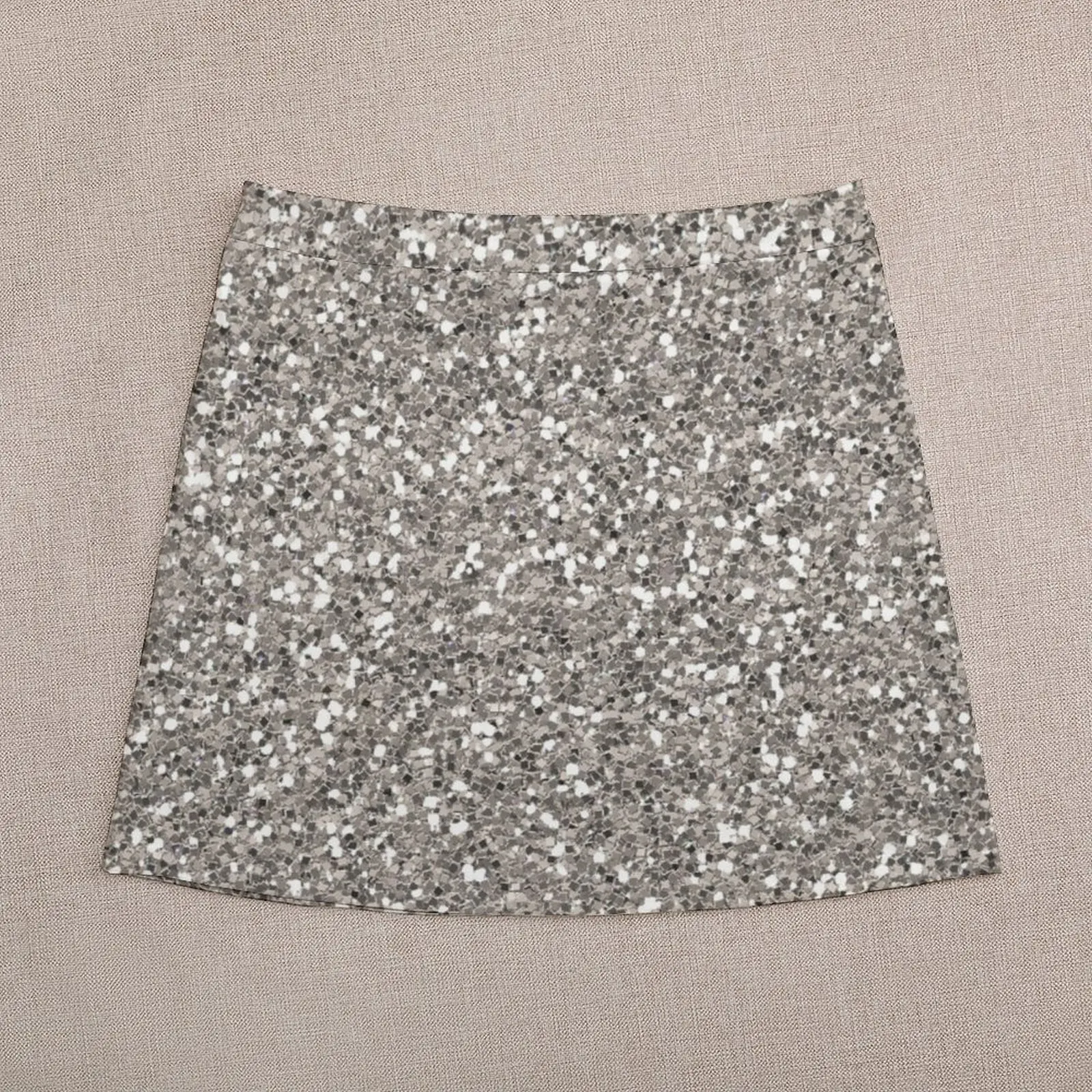 Silver Glitter Mini Skirt mini skirt for women dress women summer elegant dresses for women skirts for