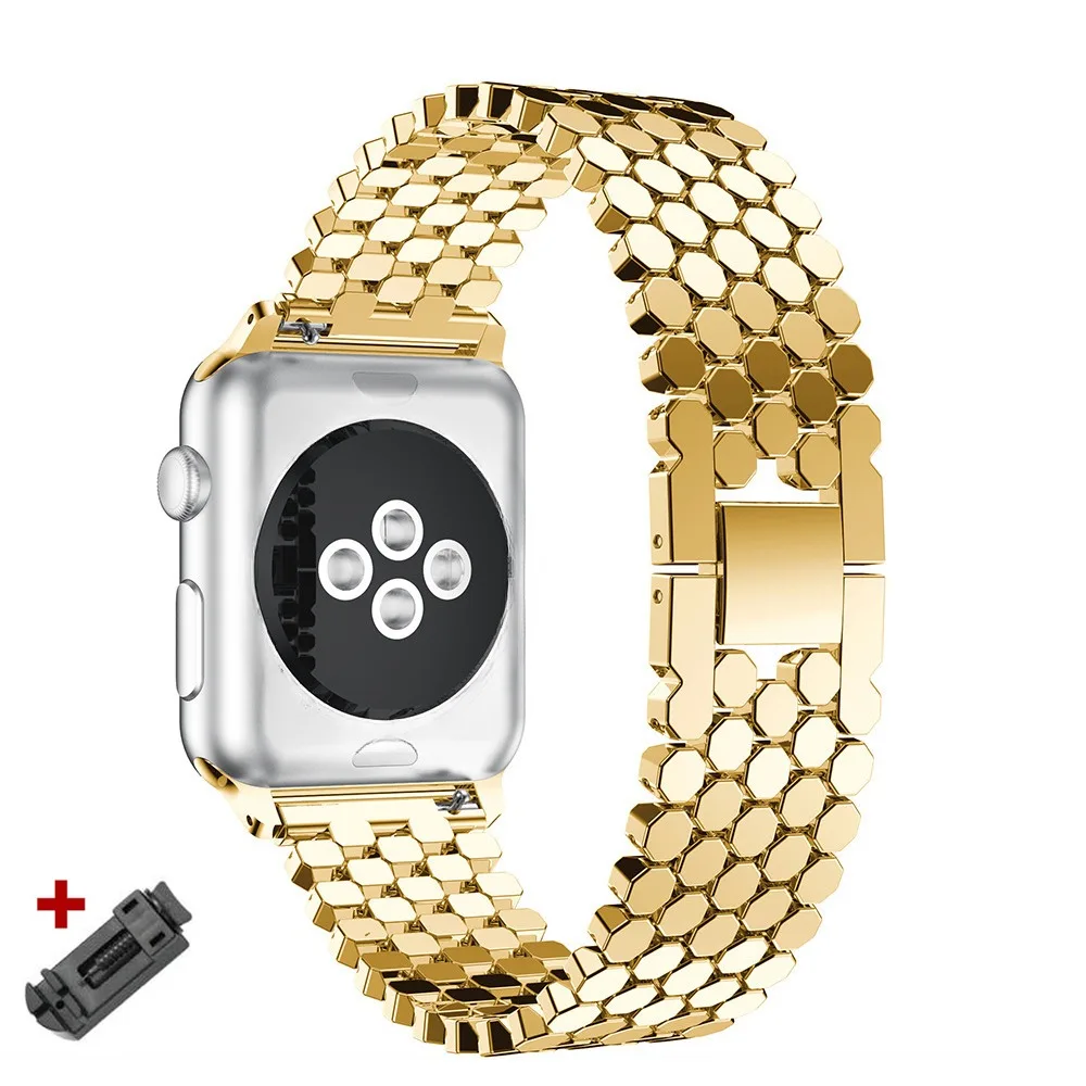 Premium Stainless Steel Watch Band Strap - Elegant Wristband Bracelet