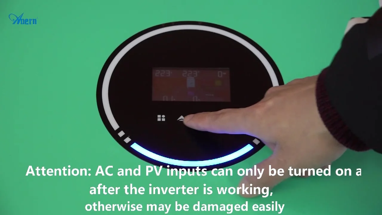 Anern 6,5 KW Hybrid-Wechselrichter – DC 48 V Auf AC 230 V, 120 A MPPT, Parallelfähig, Mit WiFi-Modul, Auch Ohne Batterie Nutzbar