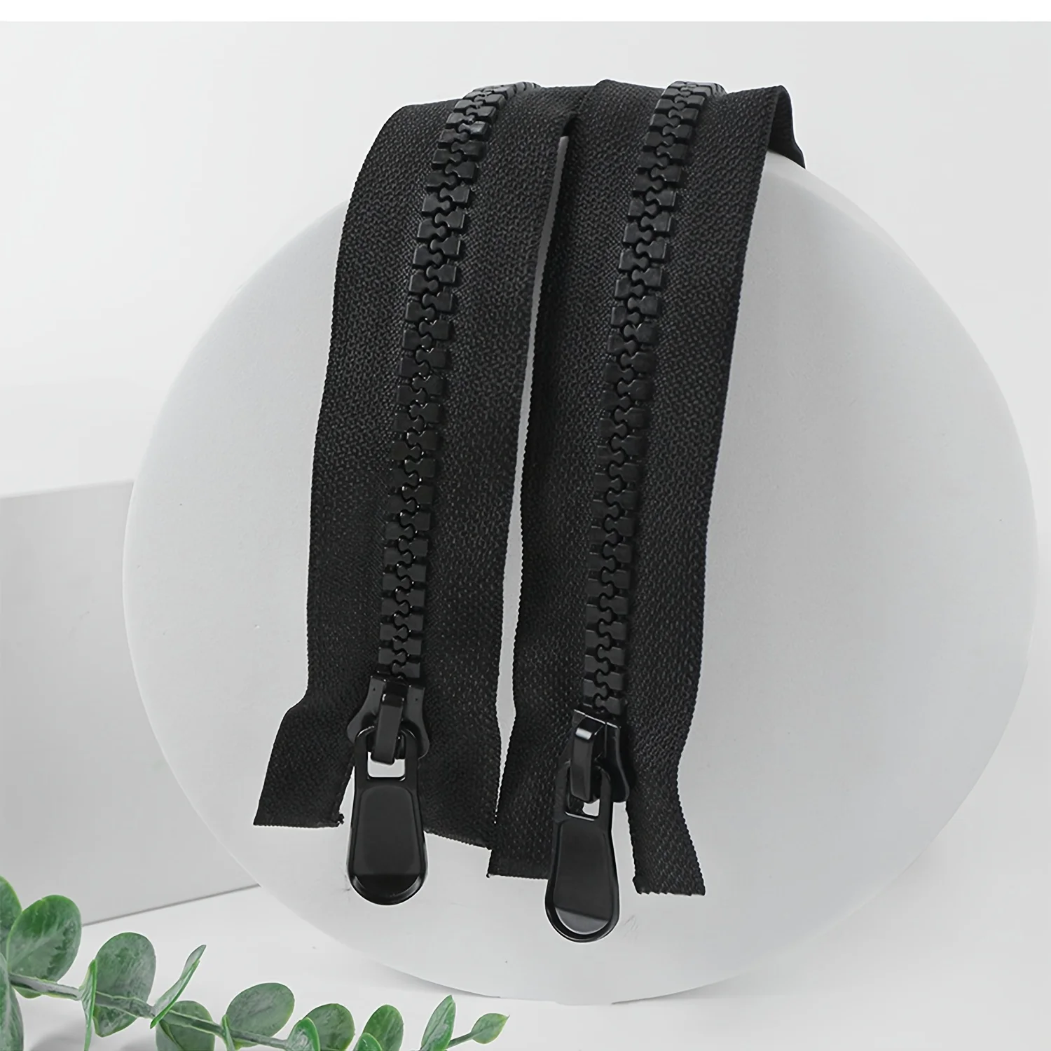 Double Open-End Zipper for Jackets and Down Coats - No. 10 Resin Teeth