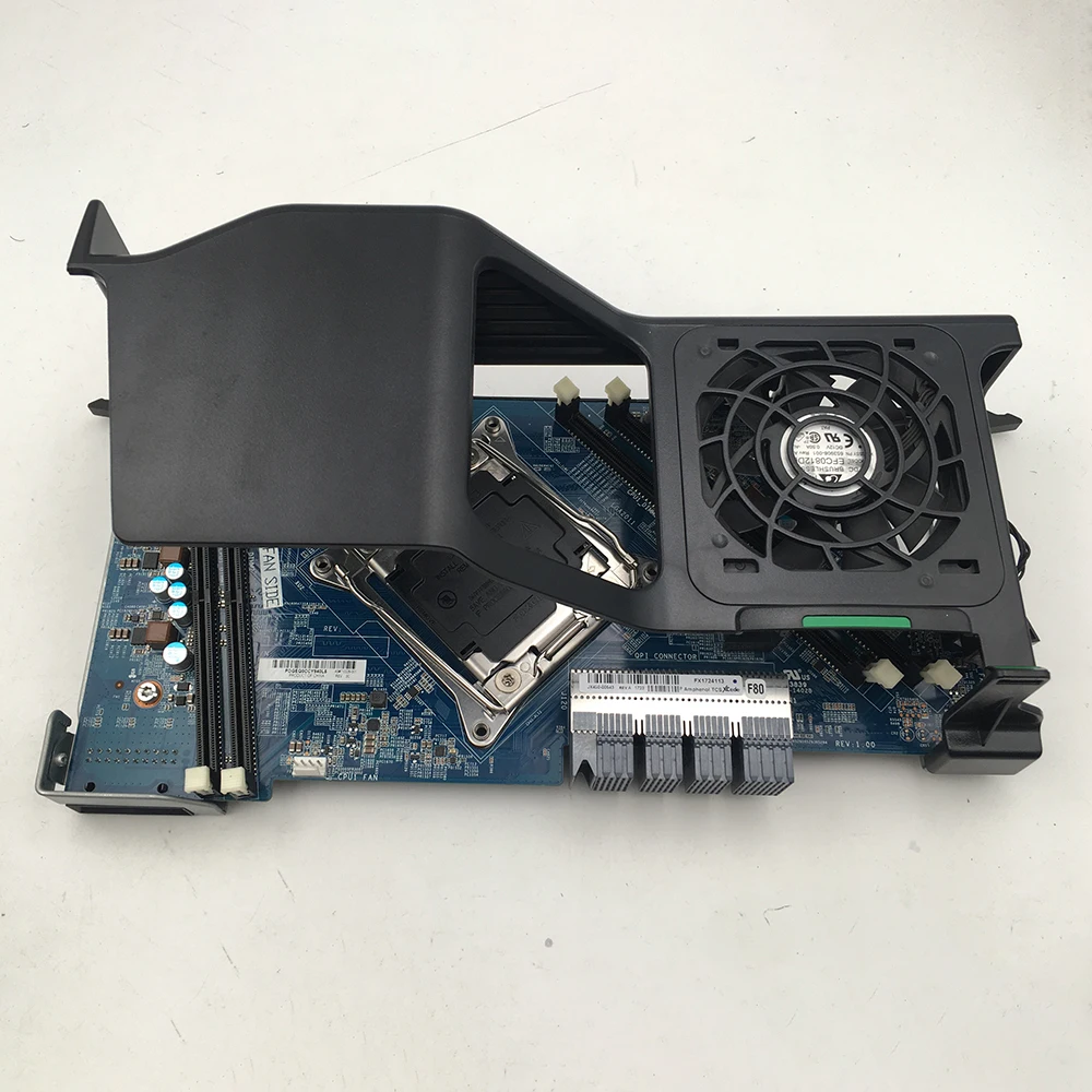 For HP Second CPU Expansion Board Z640 710326-001 736520-001 DDR4 2011-3 With Fan Radiator ,Fully Tested All Functions Work Good