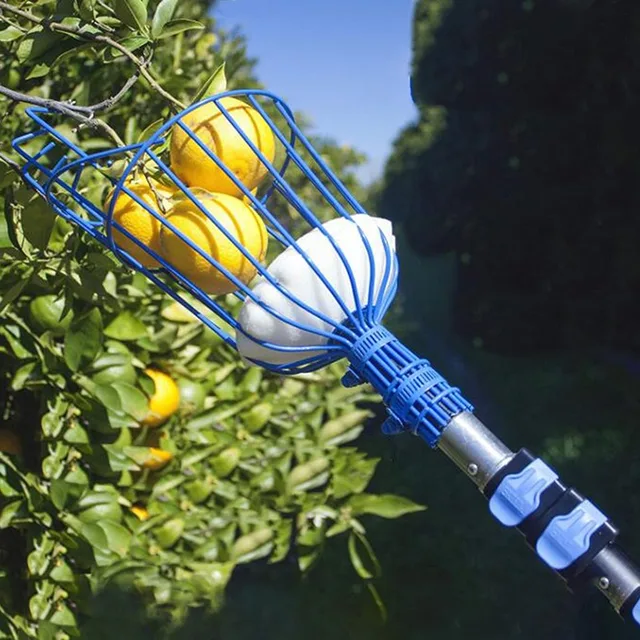 Deep Basket Fruit Picker Head Convenient Fruit Picker Catcher Apple Peach Picking Farm Garden Picking Device Garden tools 5