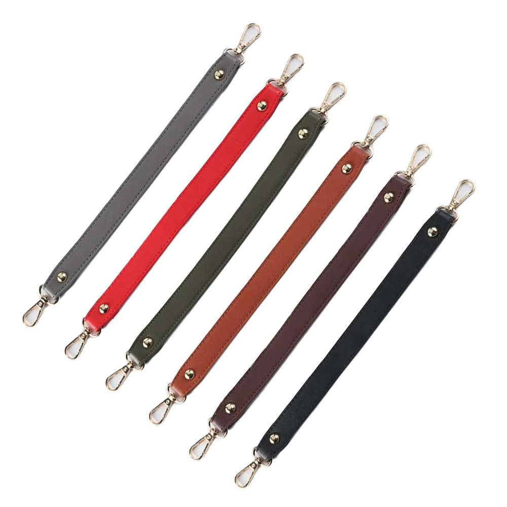

New Fashion Leather Bag Strap 34CM Short Straps For Handbags Shoulder Strap Handle Replaceable Belts For Bags Bag Accessories