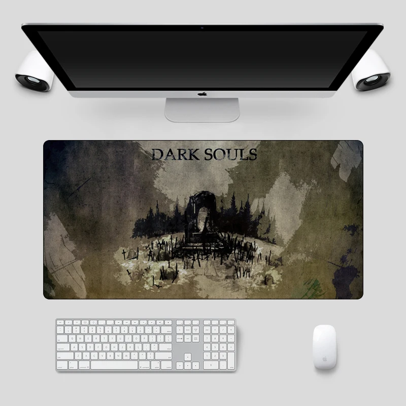

Dark Souls Mouse Pad Gamer XXL Custom Large Desk Mats MousePads Mouse Mat Carpet Gamer Anti-slip Natural Rubber Office Table Mat