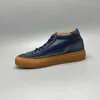 New Senior Fashion Leather Suede Versatile Simple High Top Casual Trend Board Walking Male Shoes Oxford Sneakers Men Ankle Boots 3