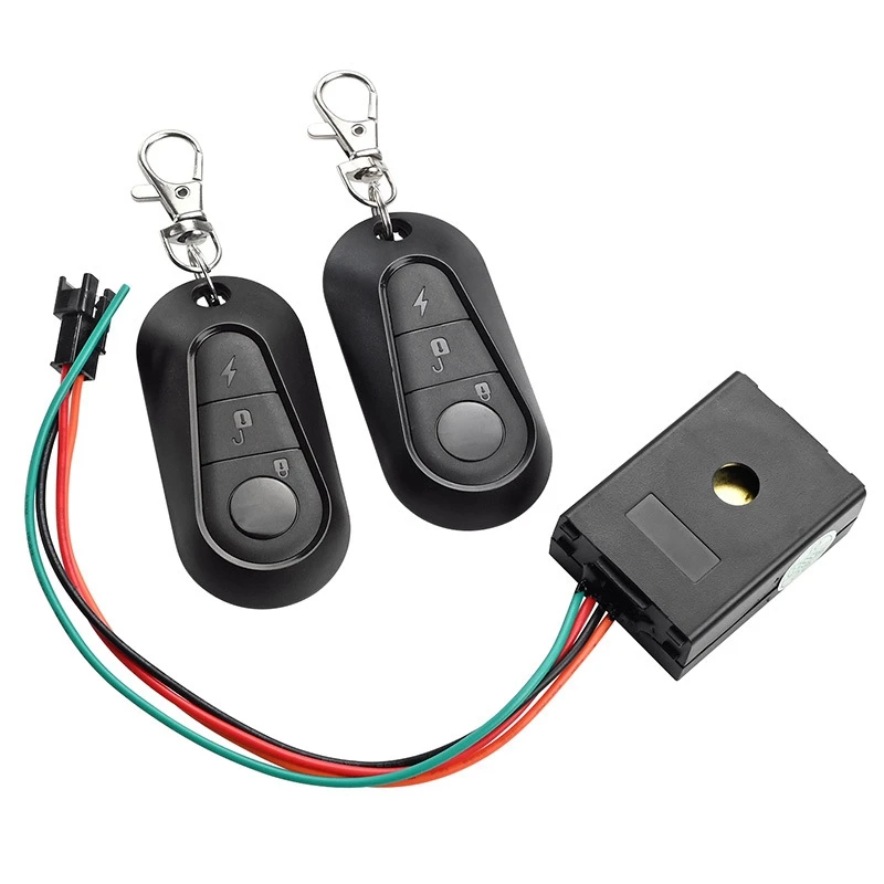 

Electric Scooter Replacement Parts Accessories Anti-Theft Device 36-72V Universal Multi-Function Remote Control Anti-Theft Lock