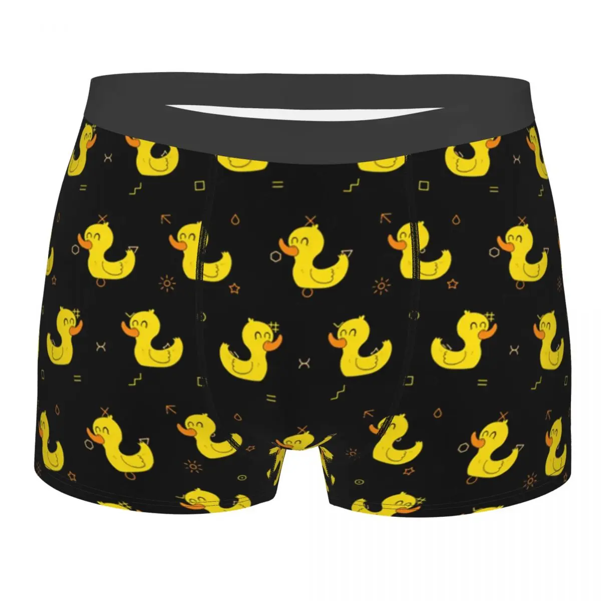 

Cute Ducks Pattern Boxer Shorts For Homme Sexy 3D Printed Cartoon Underwear Panties Briefs Breathable Underpants