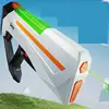 Cross-border Water Gun Cyberpunk Electric Automatic Water Absorbing Grab High Voltage Pulse Launching Water Gun Beach Water Play 1