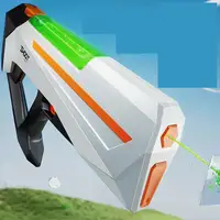 Cross-border Water Gun Cyberpunk Electric Automatic Water Absorbing Grab High Voltage Pulse Launching Water Gun Beach Water Play 1