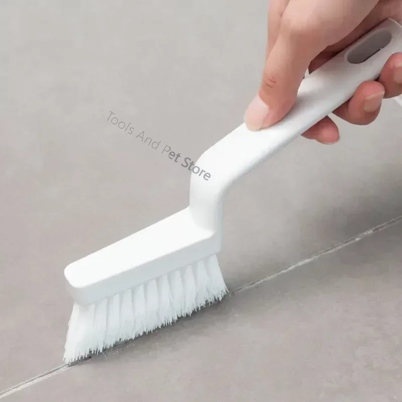 

1/2Pcs Multipurpose Bathroom Tile Floor Gap Cleaning Brush Window Groove Cleaning Brush Household Corner Cleaning Tools