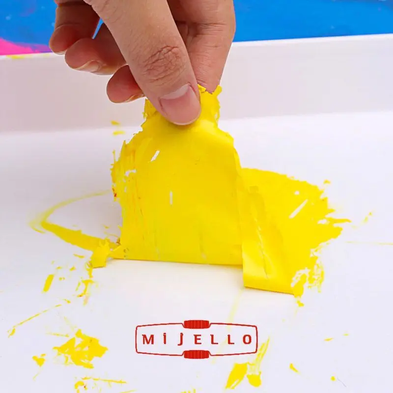 Acrylic Color Palette Moisturizing Paint Box Wash Free Acrylic Art Supplies