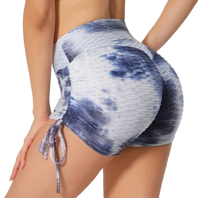 Women Sport Shorts Yoga Clothing Gym High Waist Push Up for Ladies Leggings Fitness Seamless Hip Lift Tight Sportswear Shorts