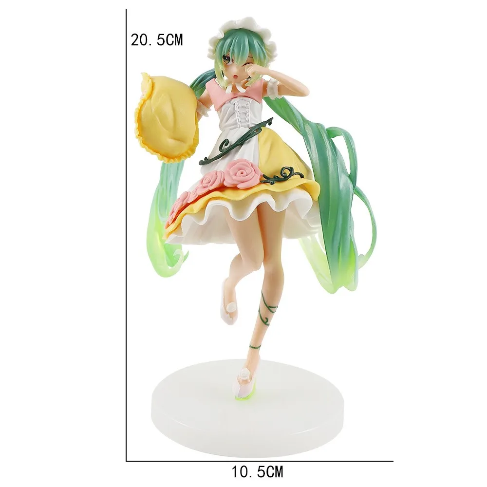 Hatsune Miku Anime Girl Desktop Decor Collectible Doll - Kawaii Vocaloid Statue
