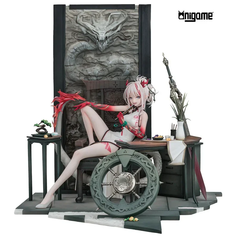 

[In Stock] 100% Original 1/7 AniGame Arknights Nian 31cm PVC Genuine Collectible Anime Figure Action Model Toys Holiday Gifts