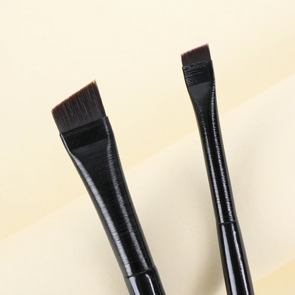 Makeup Brush Professional Eyebrow Eyeliner Small Angled 1/2PCS