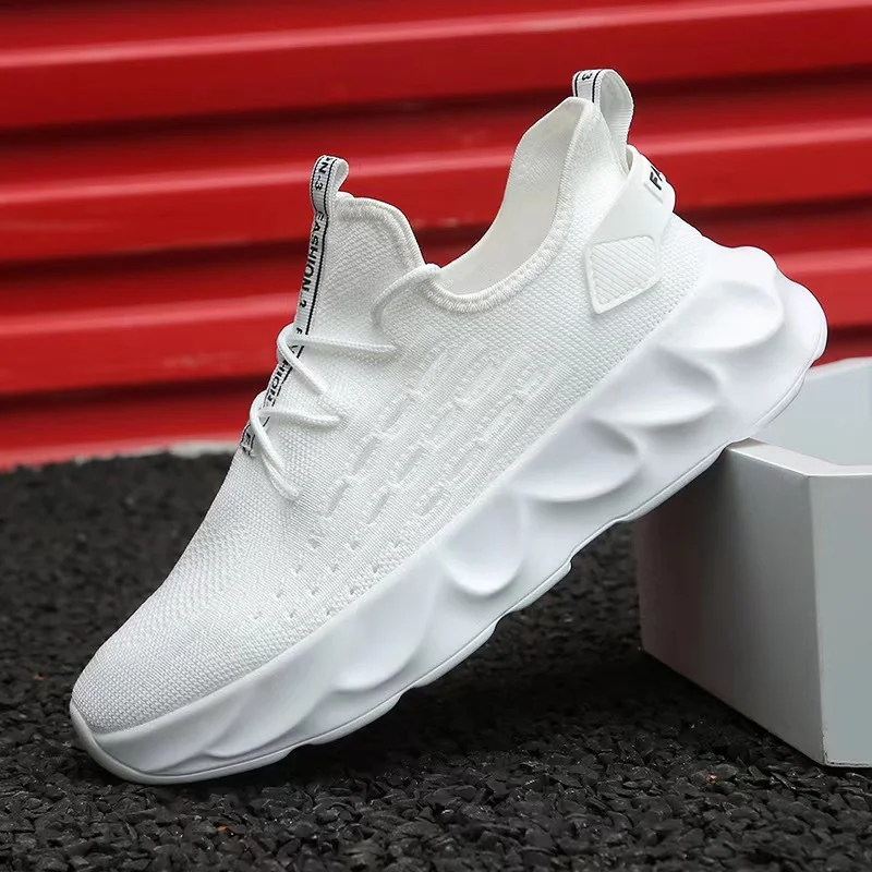 MensShoesSlipOnTennisShoesThickSoleLightweightCasualSneakers