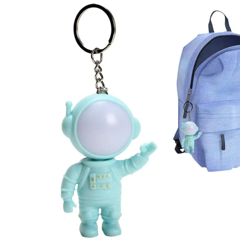 

Брелок с мультяшным принтом молния, милая астронавт, кукла, двойной держатель для автомобильных ключей, креативная сумка, очаровательные аксессуары