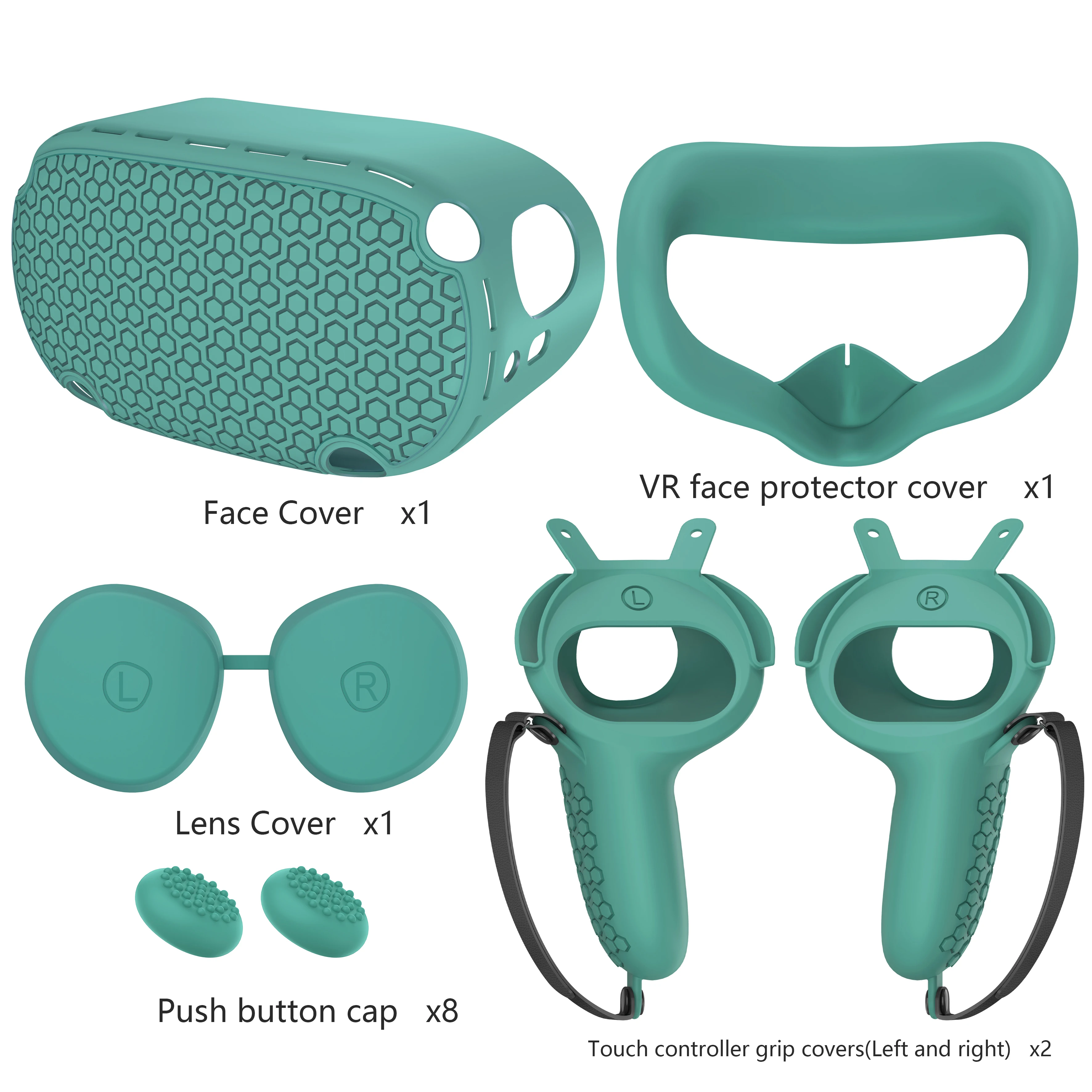 Silicone Protective Cover Set
