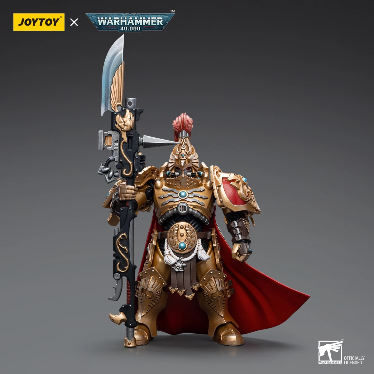 JOYTOY 40K Adeptus Custodes Shield-Captain in Allarus