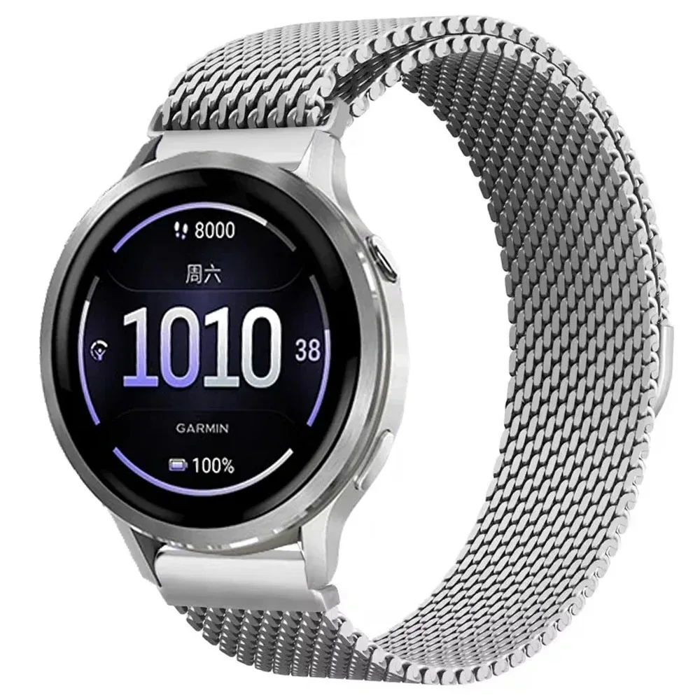 Elegant Steel Mesh Milanese Strap - Premium Metal Band