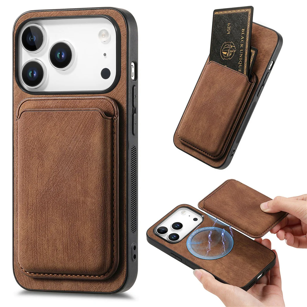 Premium Detachable Magnetic Card Phone Case