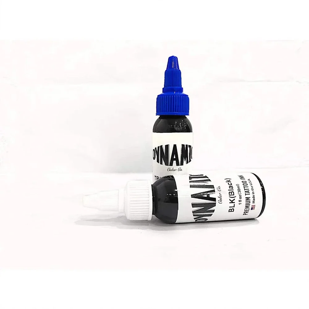 Inchiostro per Tatuaggi Triple Black Pigment 1oz (30ml), Pigmento per Disegno Corporeo, Nero Naturale per Trucco Permanente - immagine 6