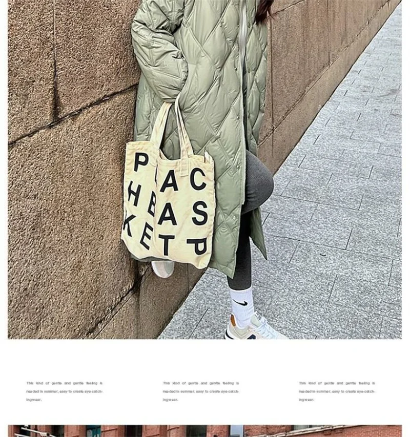 2025 Autumn Winter New Down Cotton Jacket Women's Long Over Knee Loose Jacket Diamond Grid Quilted Jacket Fake Two-Piece Parka