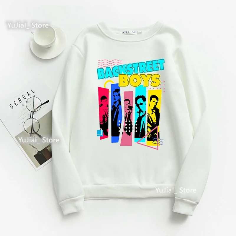 Backstreet Boys World Dna Graphic Print Hoodies Women Winter/Spring/Autumn Sweatshirt Clothes Funny women Long-Sleeved Jumper поп iao backstreet boys in a world like this coloured